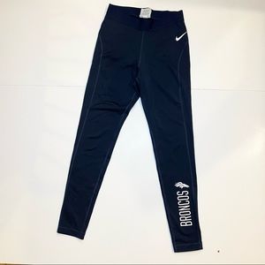 Navy Denver Broncos Nike Leggings